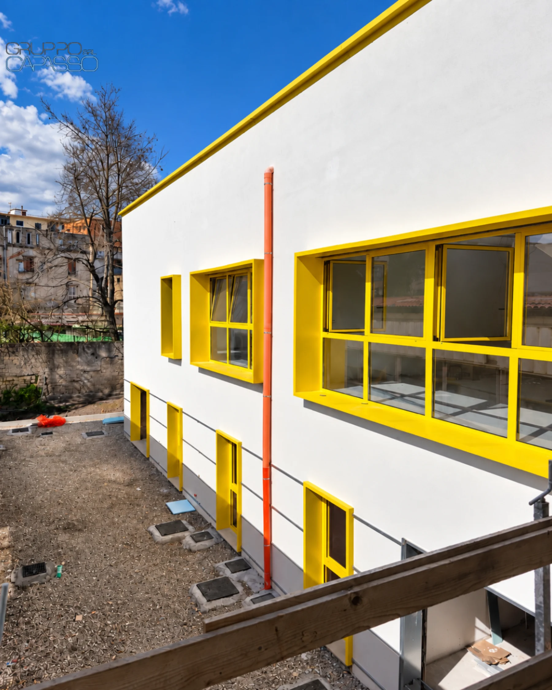 I.C. Sauro Errico Pascoli, cantiere reale a Secondigliano